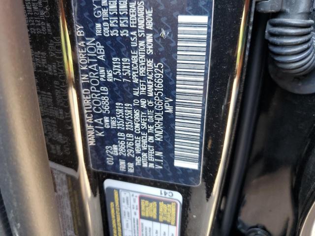 Photo 12 VIN: KNDRHDLG6P5166925 - KIA SORENTO 