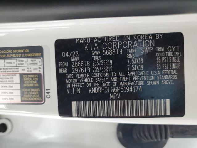 Photo 13 VIN: KNDRHDLG6P5194174 - KIA SORENTO EX 