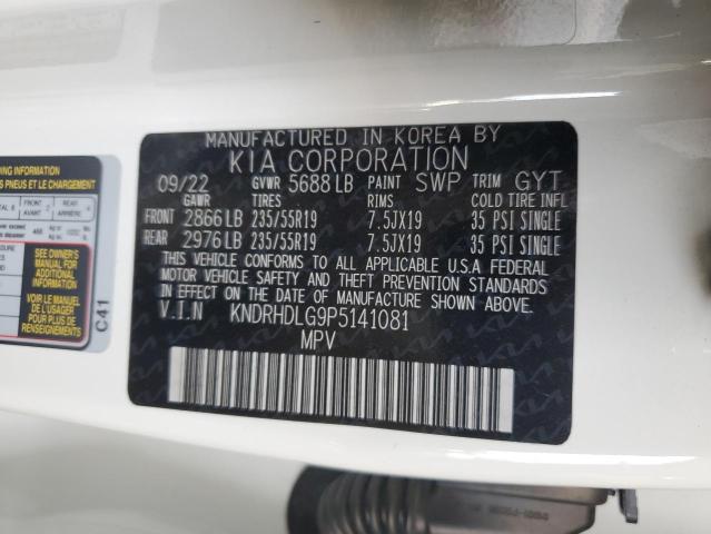 Photo 13 VIN: KNDRHDLG9P5141081 - KIA SORENTO EX 