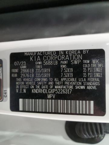 Photo 12 VIN: KNDRHDLGXP5226317 - KIA SORENTO 