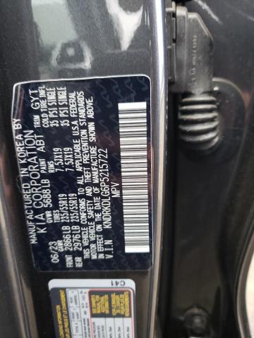 Photo 12 VIN: KNDRKDLG6P5215722 - KIA SORENTO 