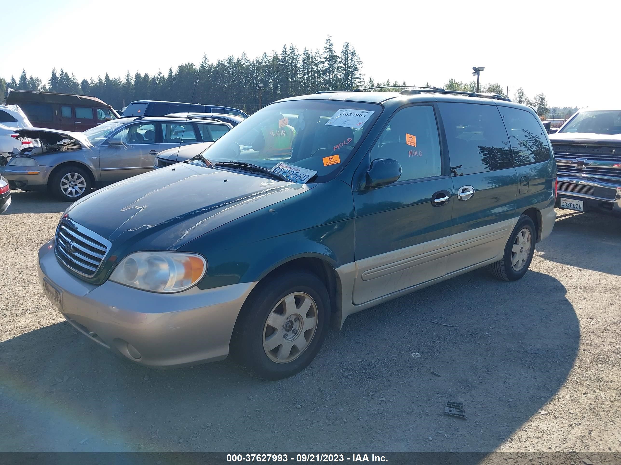 Photo 1 VIN: KNDUP131X36409972 - KIA SEDONA 