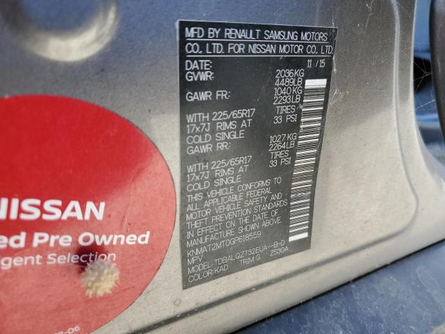 Photo 13 VIN: KNMAT2MT0GP618559 - NISSAN ROGUE 