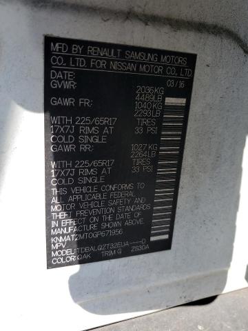 Photo 11 VIN: KNMAT2MT0GP671956 - NISSAN ROGUE S 