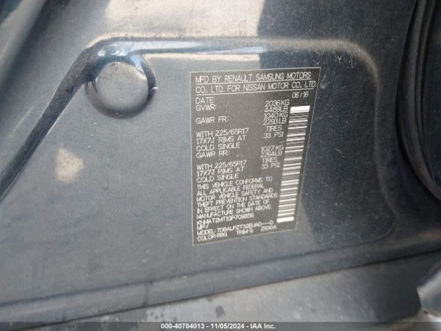 Photo 8 VIN: KNMAT2MT1GP709856 - NISSAN ROGUE 