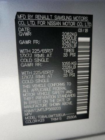 Photo 13 VIN: KNMAT2MT1JP569203 - NISSAN ROGUE 