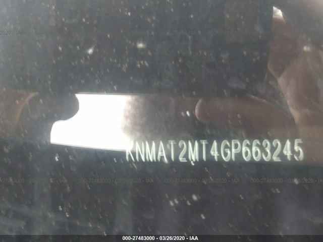 Photo 8 VIN: KNMAT2MT4GP663245 - NISSAN ROGUE 