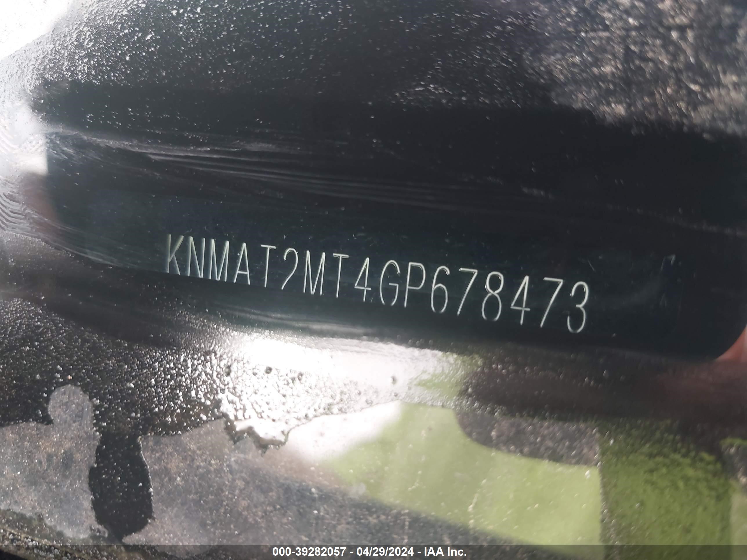 Photo 8 VIN: KNMAT2MT4GP678473 - NISSAN ROGUE 