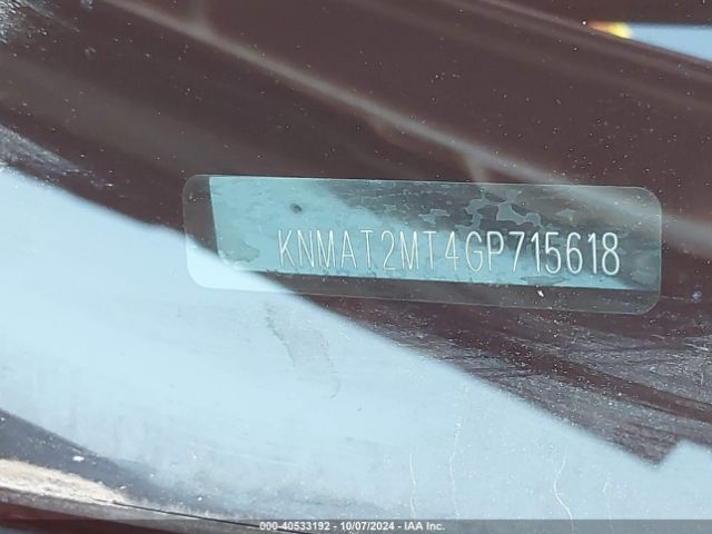 Photo 8 VIN: KNMAT2MT4GP715618 - NISSAN ROGUE 