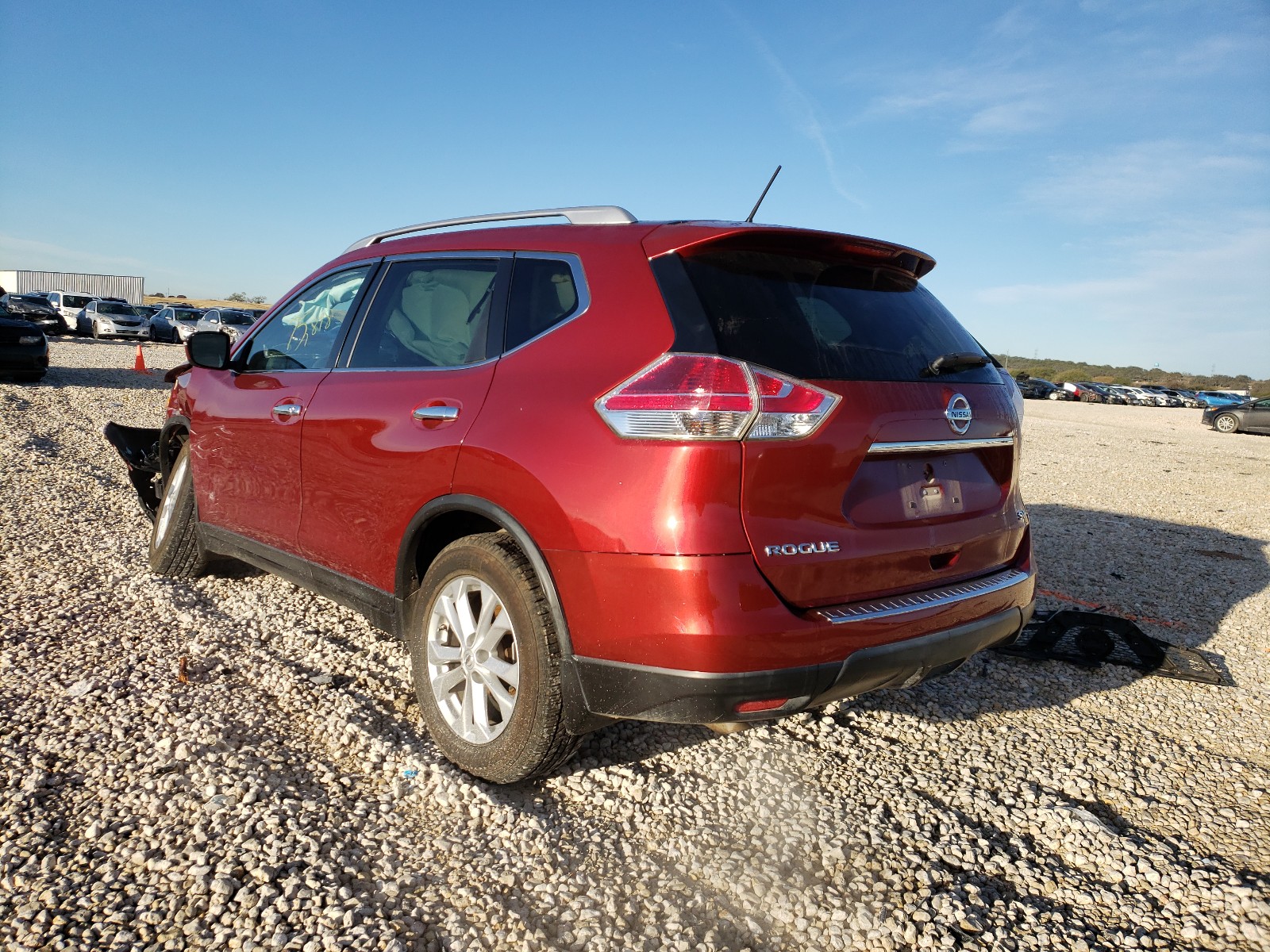 Photo 2 VIN: KNMAT2MT5FP517676 - NISSAN ROGUE S 