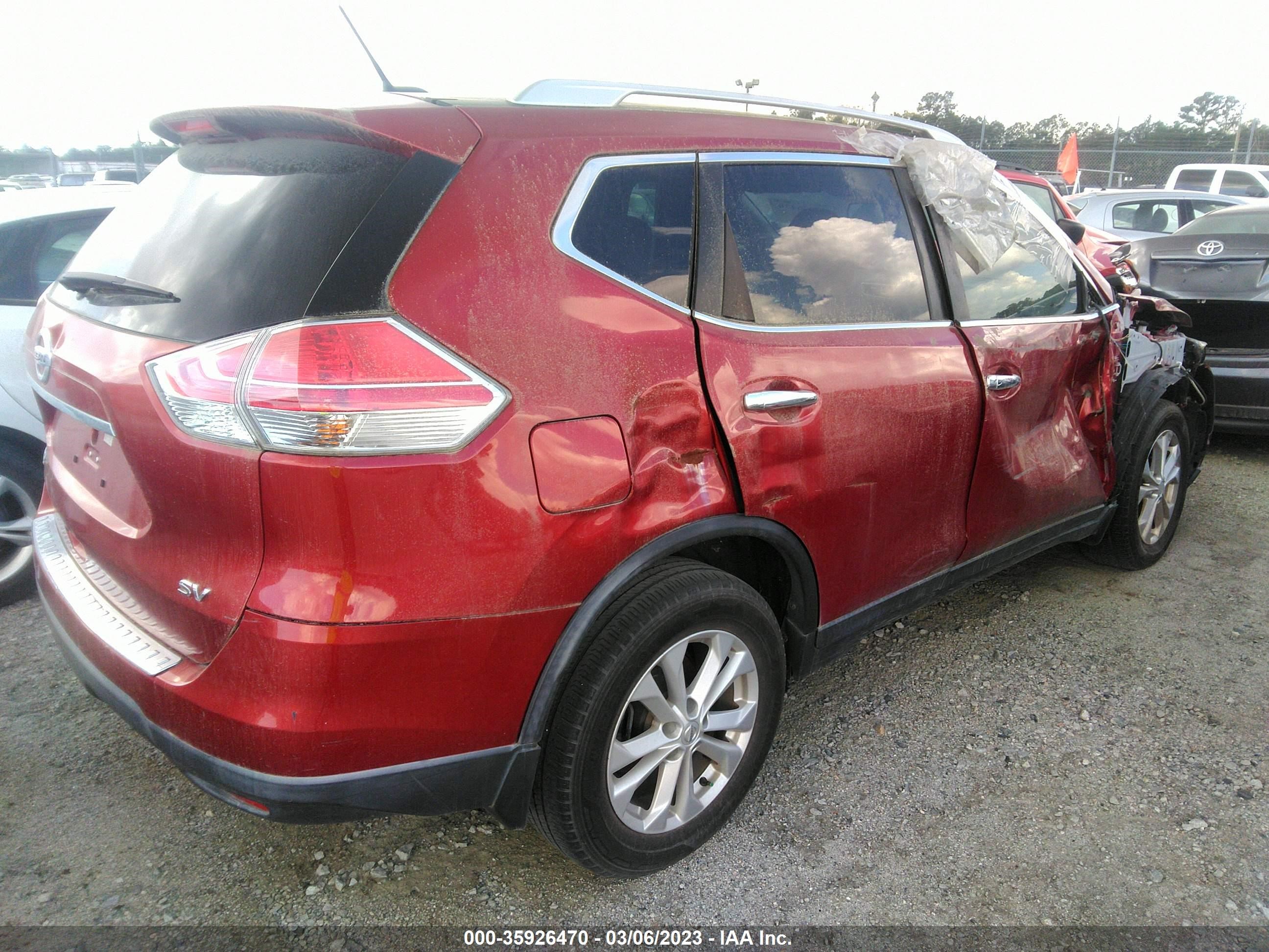 Photo 3 VIN: KNMAT2MT6GP721503 - NISSAN ROGUE 