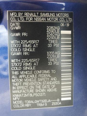 Photo 13 VIN: KNMAT2MT8LP501371 - NISSAN ROGUE 