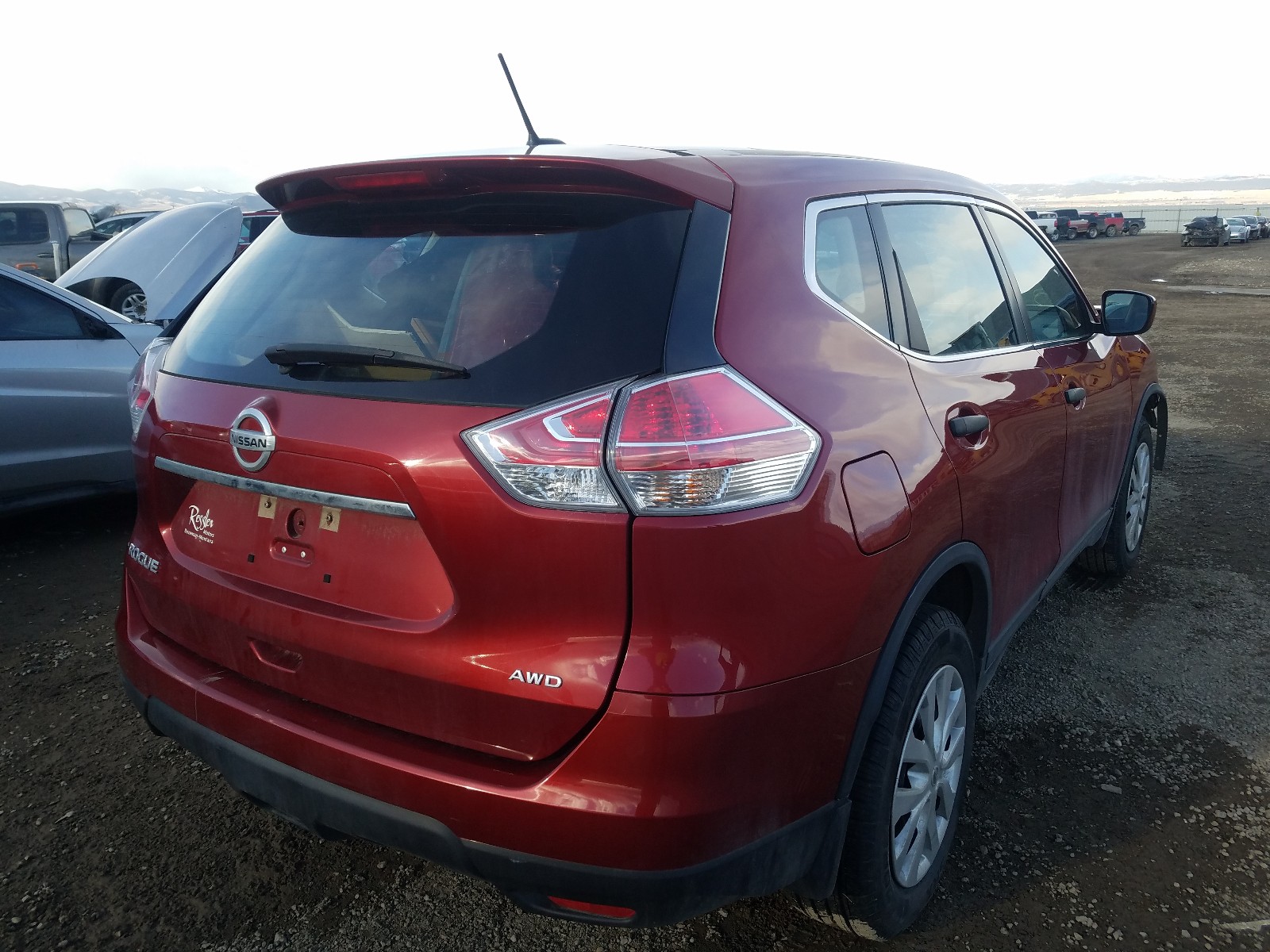 Photo 3 VIN: KNMAT2MV0GP622628 - NISSAN ROGUE S 