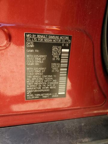 Photo 12 VIN: KNMAT2MV0GP626310 - NISSAN ROGUE 