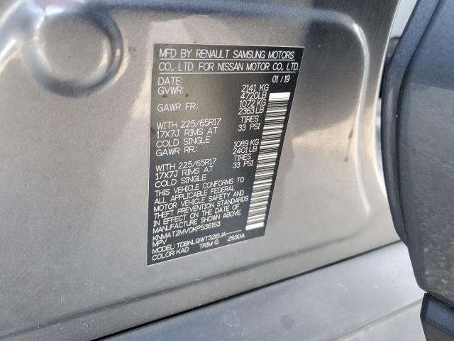 Photo 11 VIN: KNMAT2MV0KP536163 - NISSAN ROGUE S 