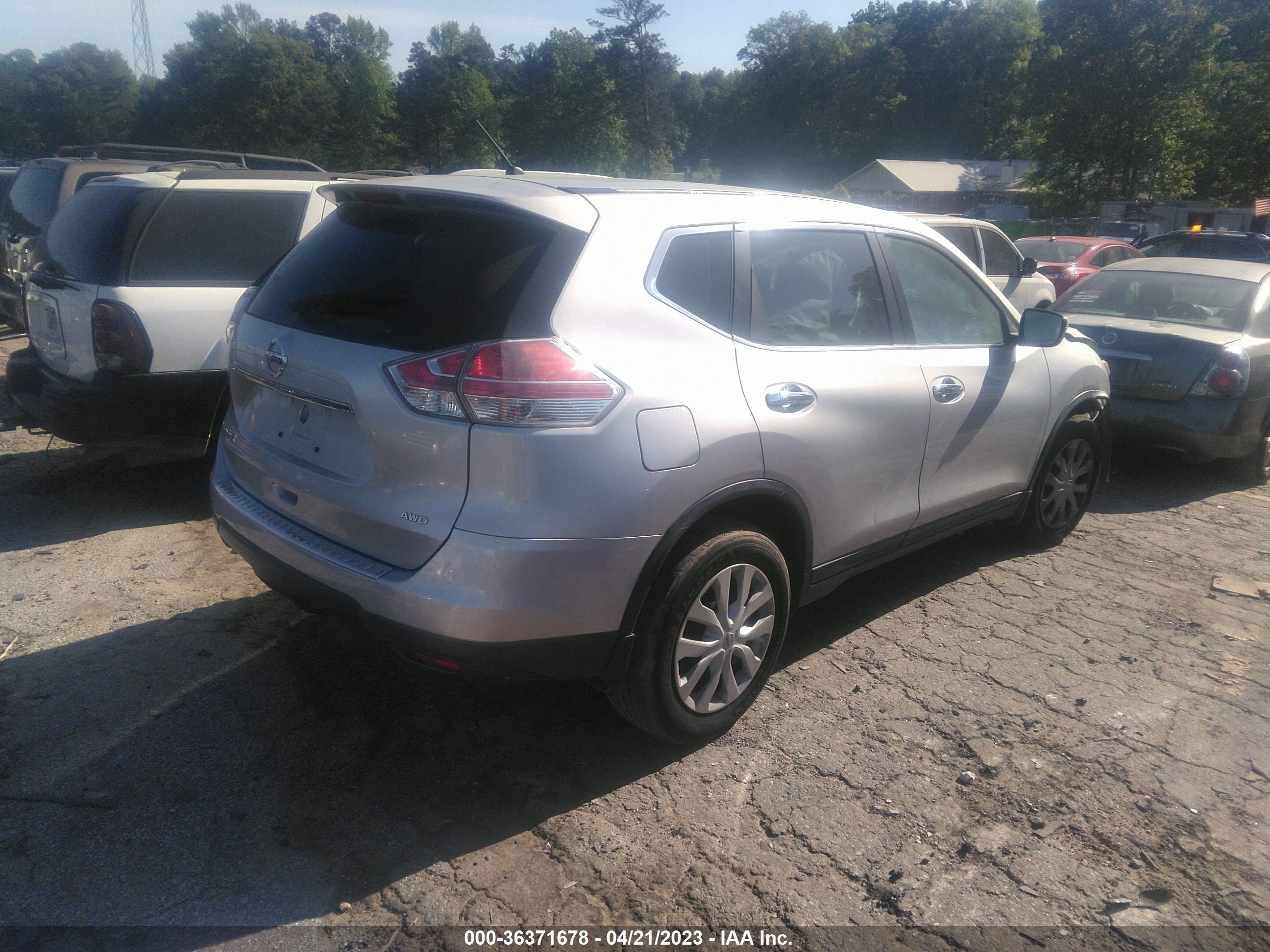 Photo 3 VIN: KNMAT2MV1FP522519 - NISSAN ROGUE 