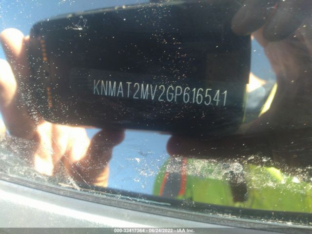 Photo 8 VIN: KNMAT2MV2GP616541 - NISSAN ROGUE 