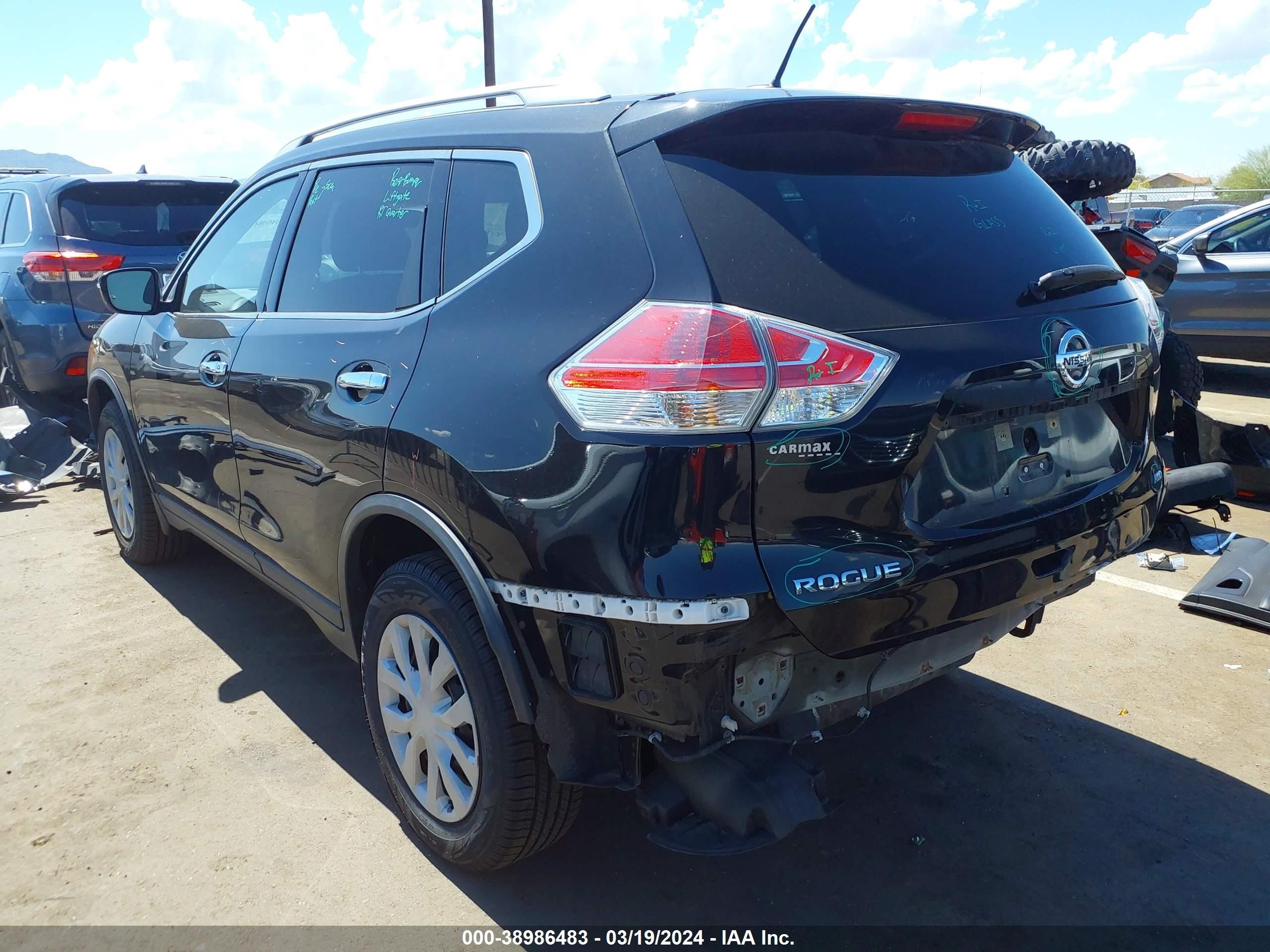 Photo 2 VIN: KNMAT2MV2GP631735 - NISSAN ROGUE 