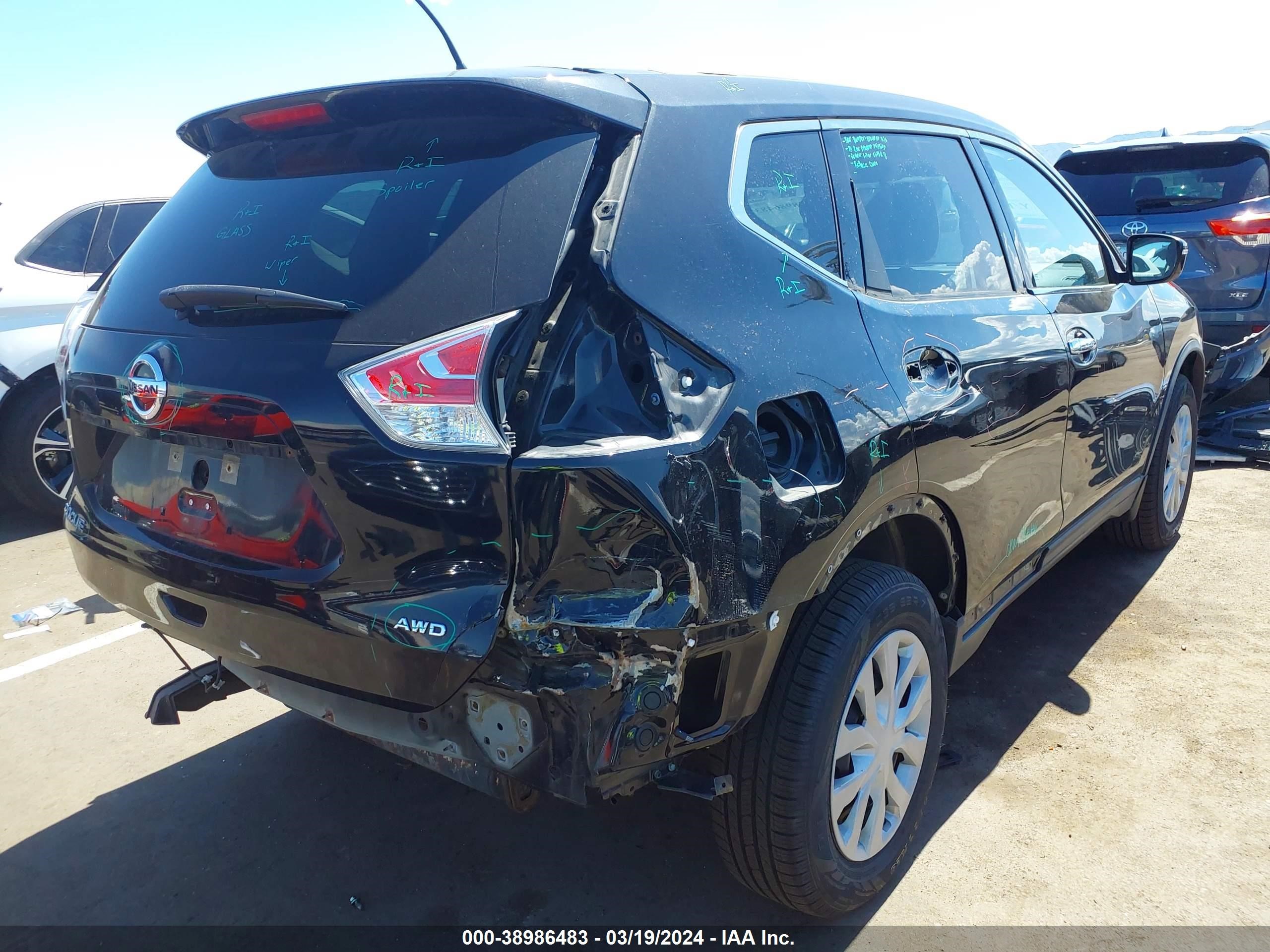 Photo 3 VIN: KNMAT2MV2GP631735 - NISSAN ROGUE 