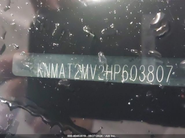 Photo 8 VIN: KNMAT2MV2HP603807 - NISSAN ROGUE 