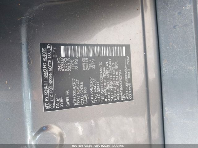 Photo 8 VIN: KNMAT2MV3JP527147 - NISSAN ROGUE 