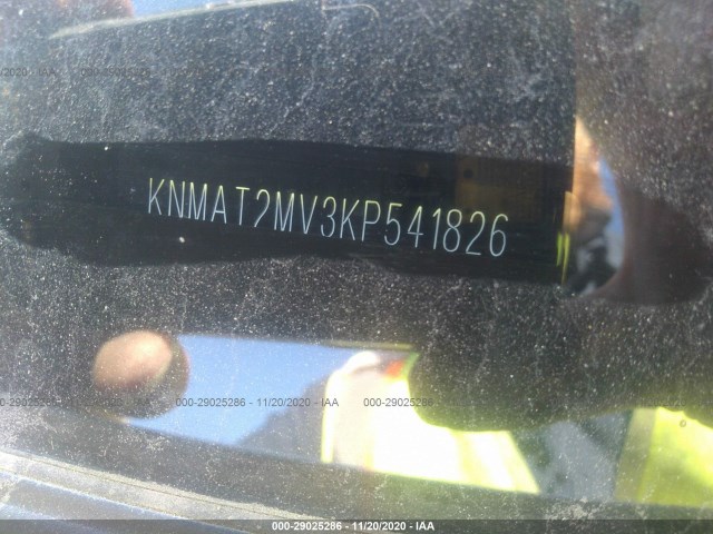 Photo 8 VIN: KNMAT2MV3KP541826 - NISSAN ROGUE 