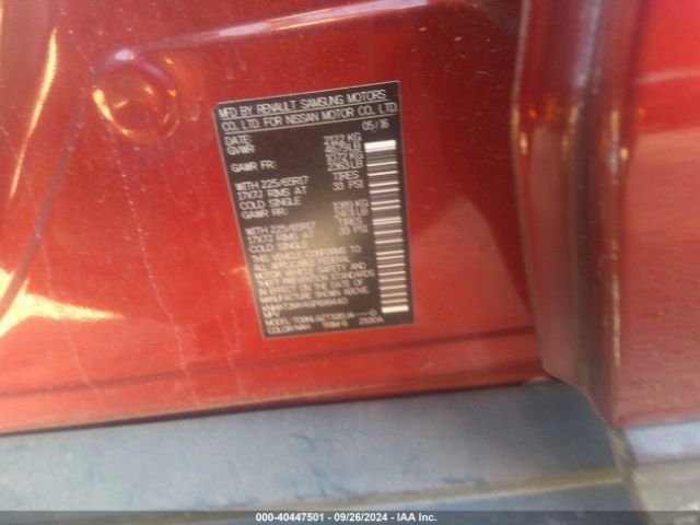 Photo 8 VIN: KNMAT2MV4GP699440 - NISSAN ROGUE 