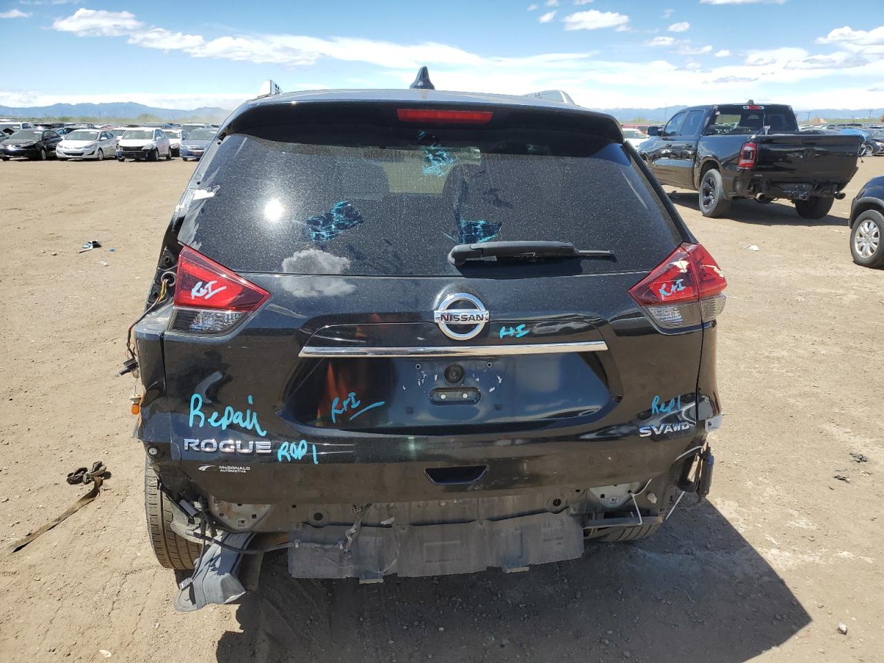 Photo 5 VIN: KNMAT2MV4JP612854 - NISSAN ROGUE 