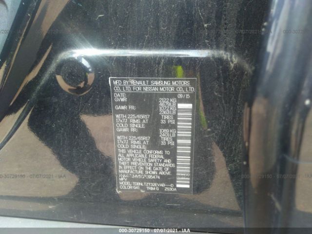 Photo 8 VIN: KNMAT2MV5GP595474 - NISSAN ROGUE 