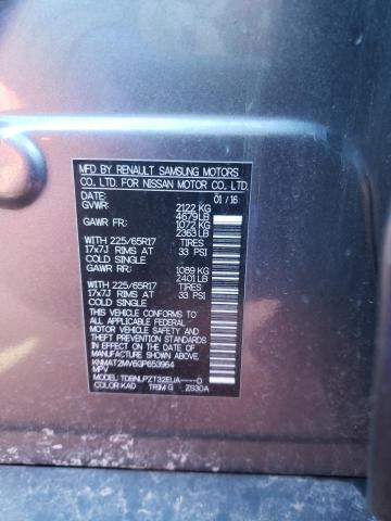 Photo 12 VIN: KNMAT2MV6GP653964 - NISSAN ROGUE S 