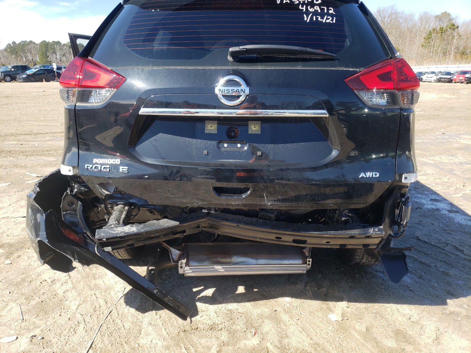 Photo 8 VIN: KNMAT2MV6KP546972 - NISSAN ROGUE S 