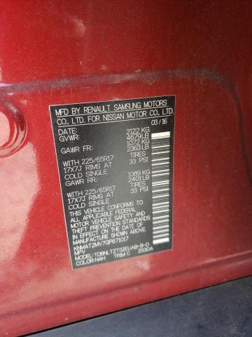 Photo 9 VIN: KNMAT2MV7GP671017 - NISSAN ROGUE S 