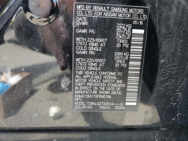 Photo 13 VIN: KNMAT2MV7GP698766 - NISSAN ROGUE 