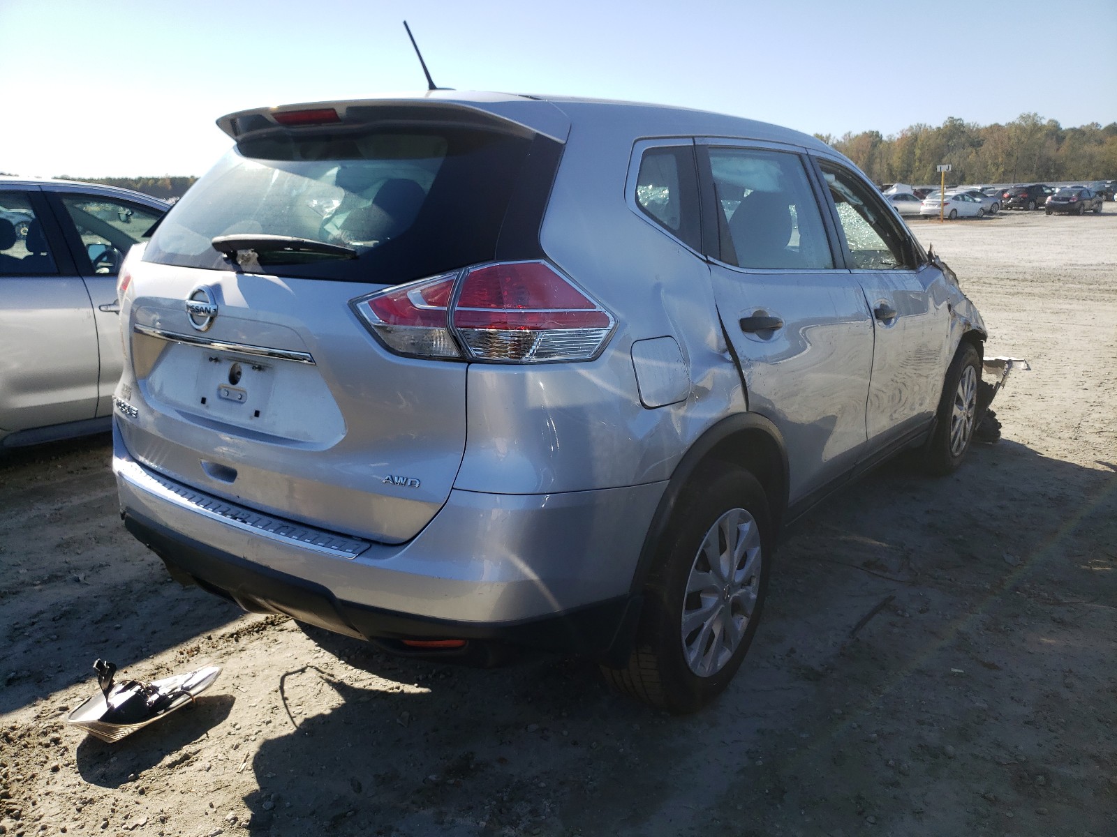 Photo 3 VIN: KNMAT2MV8GP603390 - NISSAN ROGUE S 