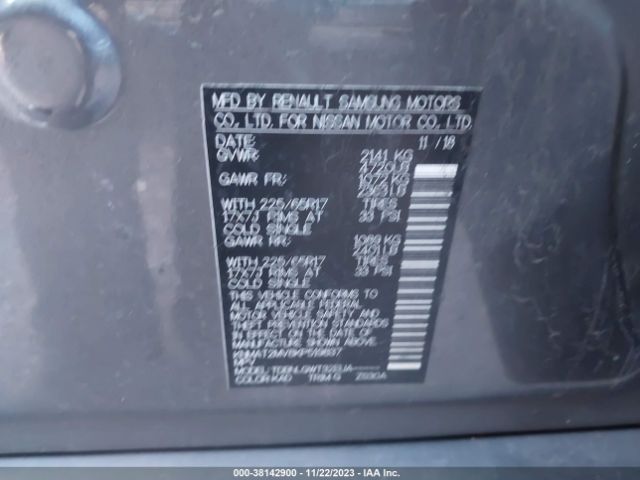 Photo 8 VIN: KNMAT2MV8KP519837 - NISSAN ROGUE 