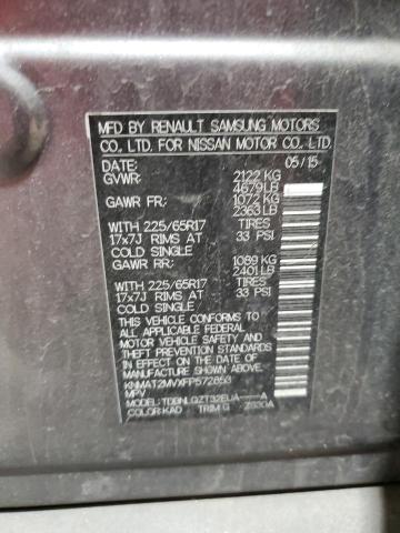 Photo 13 VIN: KNMAT2MVXFP572853 - NISSAN ROGUE S 