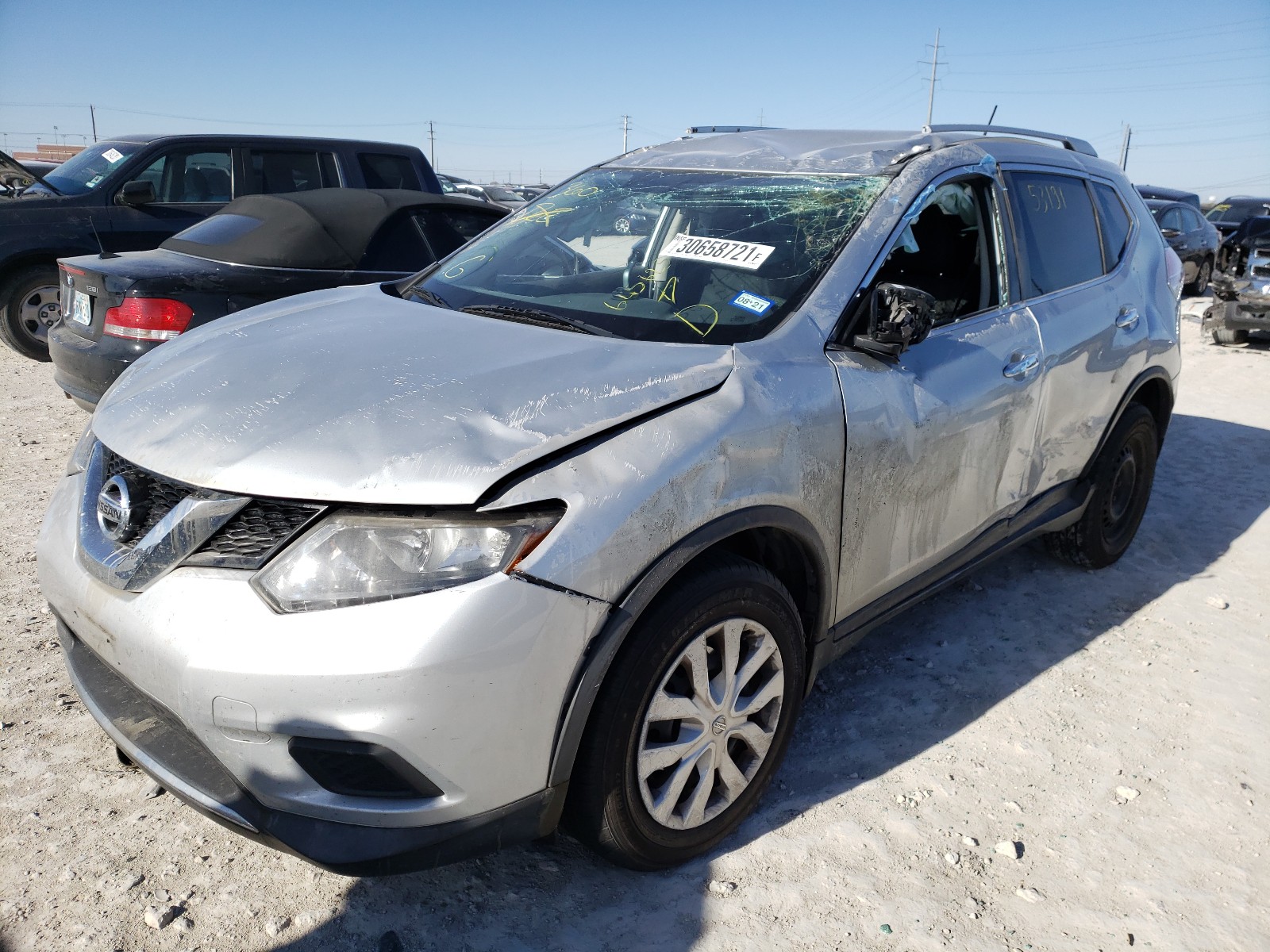 Photo 1 VIN: KNMAT2MVXGP645625 - NISSAN ROGUE S 