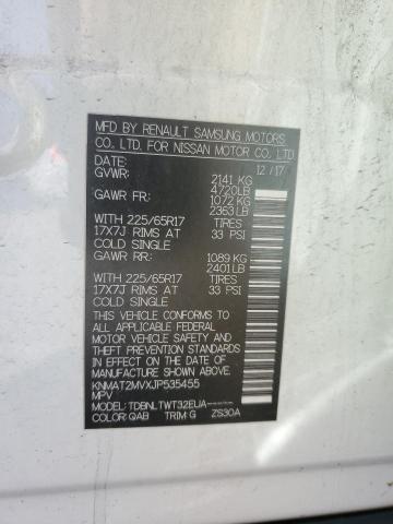 Photo 12 VIN: KNMAT2MVXJP535455 - NISSAN ROGUE S 