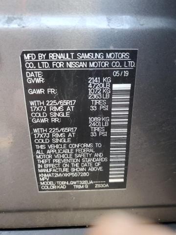 Photo 11 VIN: KNMAT2MVXKP557280 - NISSAN ROGUE 