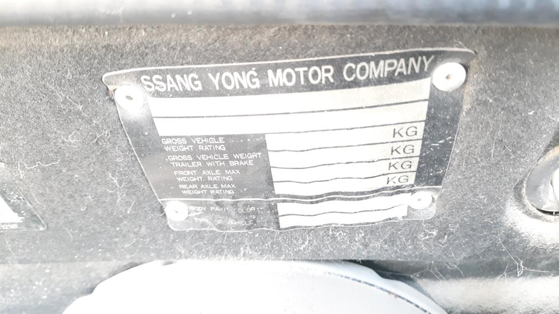 Photo 1 VIN: KPTG0B19S3P080287 - SSANGYONG REXTON 