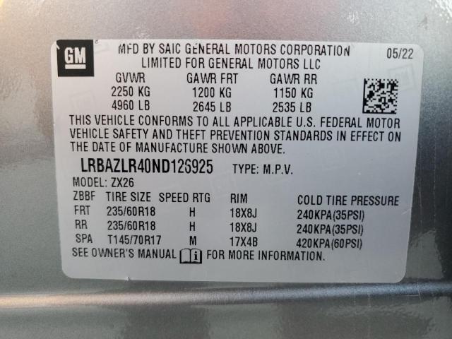 Photo 12 VIN: LRBAZLR40ND126925 - BUICK ENVISION 