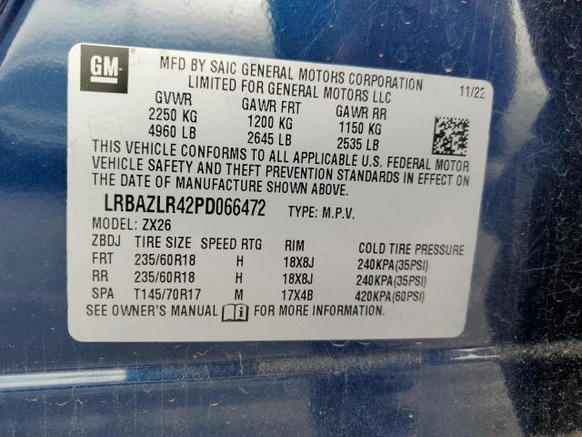 Photo 12 VIN: LRBAZLR42PD066472 - BUICK ENVISION P 