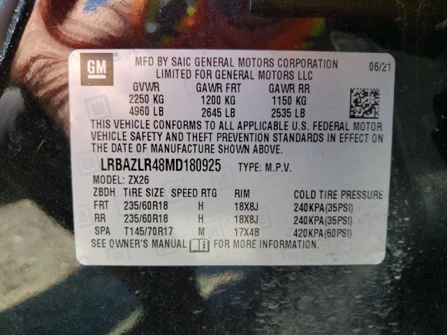 Photo 12 VIN: LRBAZLR48MD180925 - BUICK ENVISION 