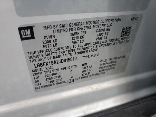 Photo 12 VIN: LRBFX1SA2JD015819 - BUICK ENVISION E 