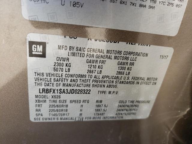 Photo 9 VIN: LRBFX1SA3JD028322 - BUICK ENVISION E 