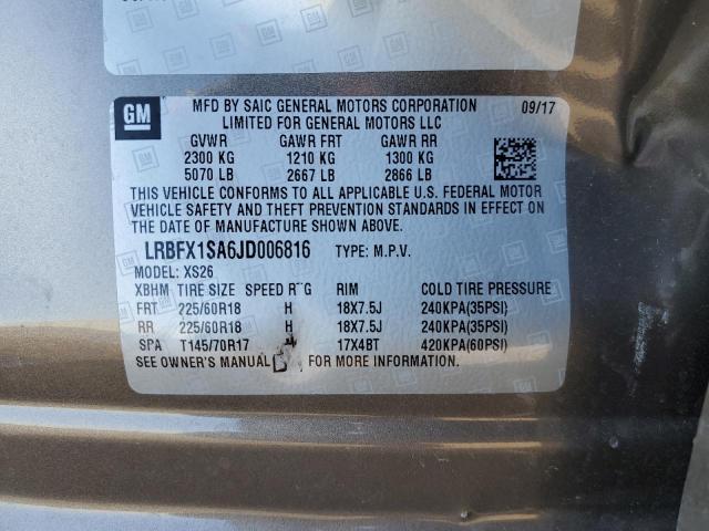 Photo 11 VIN: LRBFX1SA6JD006816 - BUICK ENVISION E 