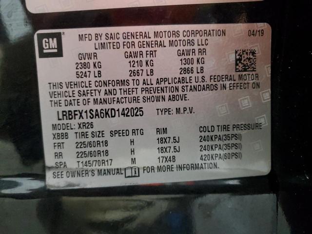 Photo 12 VIN: LRBFX1SA6KD142025 - BUICK ENVISION P 