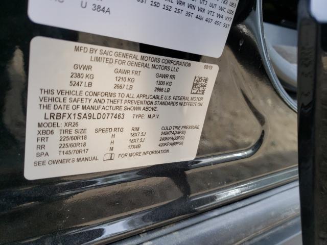 Photo 9 VIN: LRBFX1SA9LD077463 - BUICK ENVISION P 