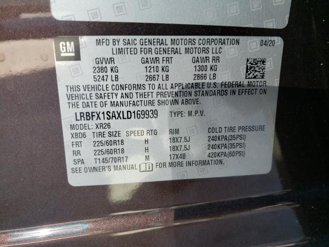 Photo 9 VIN: LRBFX1SAXLD169939 - BUICK ENVISION P 