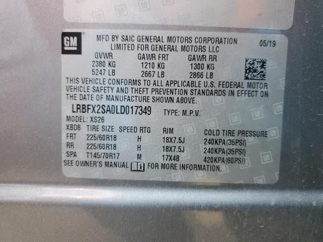 Photo 11 VIN: LRBFX2SA0LD017349 - BUICK ENVISION E 